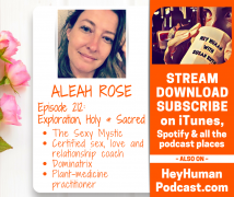 <h5>Aleah Rose: Exploration, Holy & Sacred</h5>