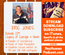 <h5>Eric Jones: Legacy of Courage & Honor</h5>