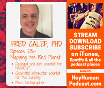 <h5>Dr. Fred Calef: Mapping the Red Planet</h5>