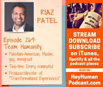 <h5>Riaz Patel: Team Humanity</h5>