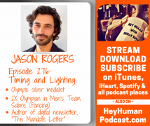 <h5>Jason Rogers: TIming and LIghting</h5>