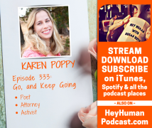 <h5>Karen Poppy: Go, and Keep Going</h5>