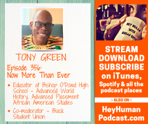 <h5>Tony Green: Now More Than Ever</h5>