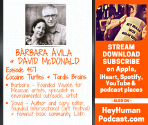 <h5>Bárbara Ávila & David McDonald: Cocaine Turtles and Tardis Brains</h5>